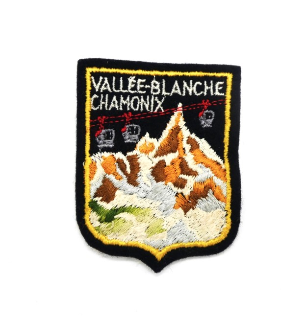 P1090204 Ecusson Chamonix Vallée Blanche