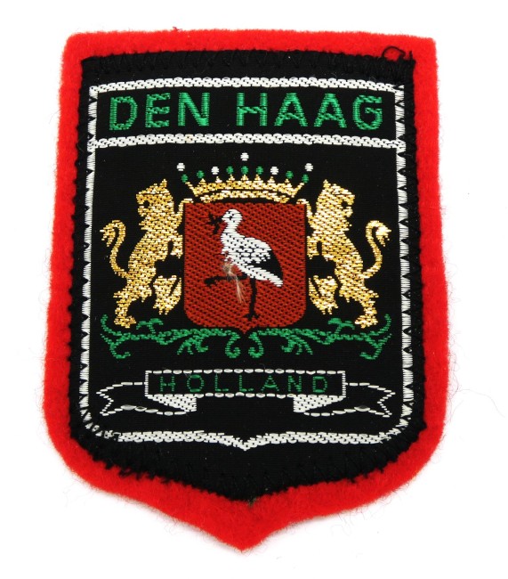 Ecusson brodé ville DEN HAAG 