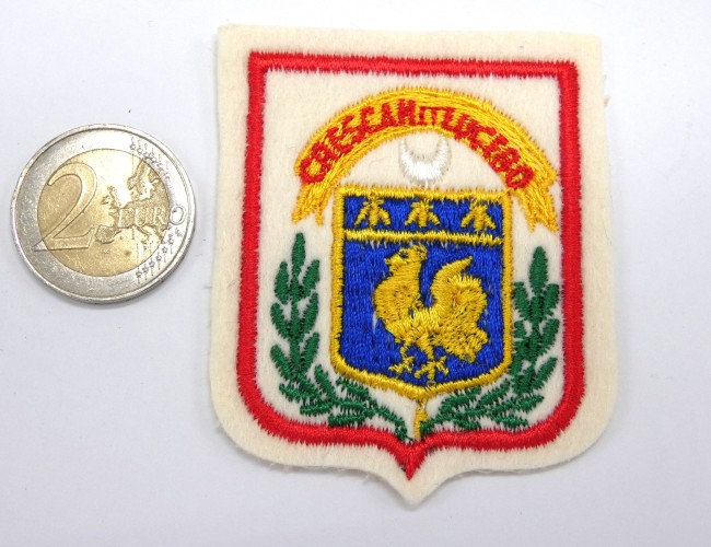 Ecusson brodé Crescan et Lucebo 