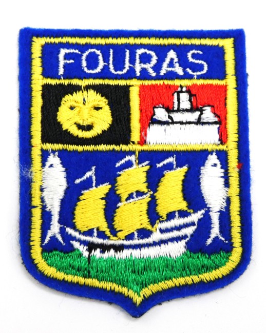 Ecusson brodé ville FOURAS 