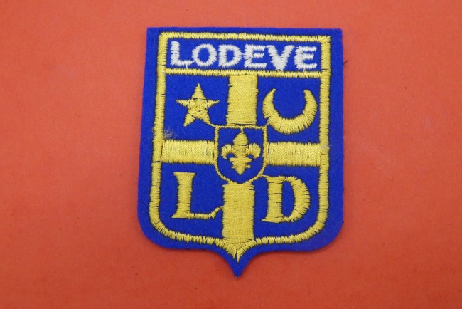 Ecusson brodé ville LODEVE