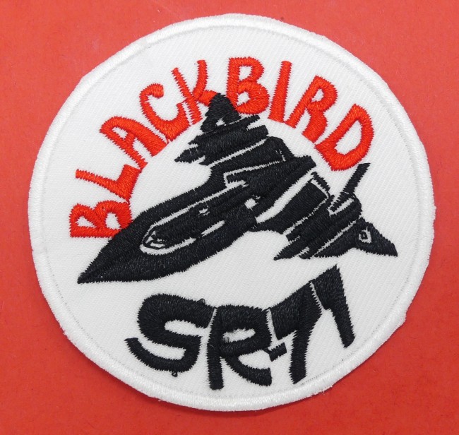 Patch écusson avion chasse Blackbird SR-71