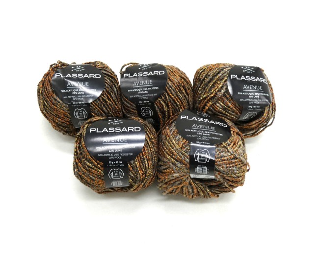 Lot 5 Pelotes laine Plassard AVENUE C 06