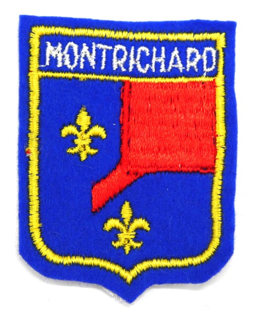 Ecusson brodé ville MONTRICHARD