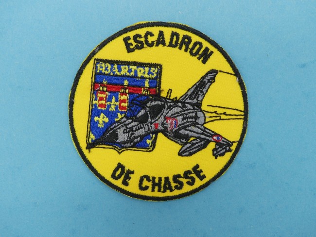 Pacth écusson brodé Escadron de chasse 