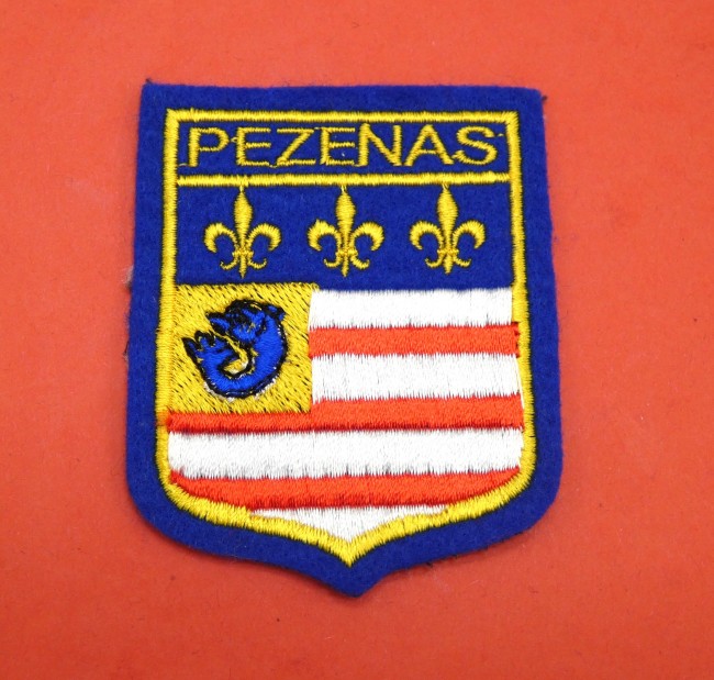 Ecusson brodé ville PEZENAS