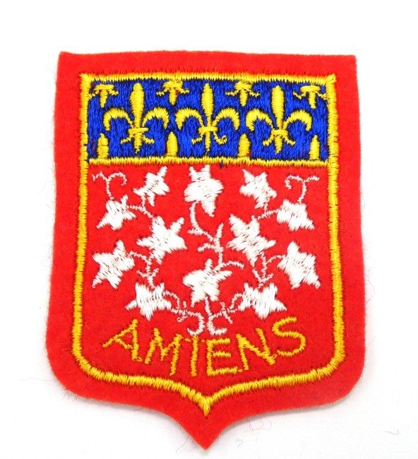 Ecusson brodé ville Amiens 