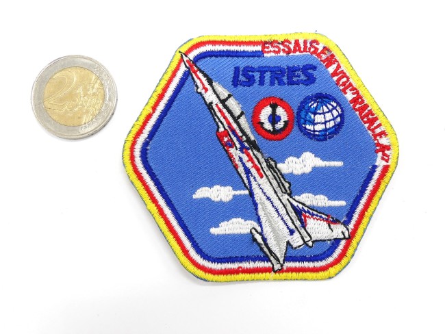 Patch écusson Aéronavale essais en vol  Istres rafale A 