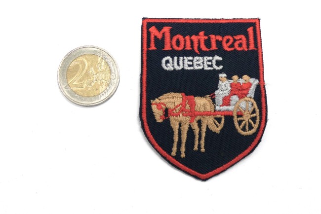 Ecusson brodé Montreal Quebec