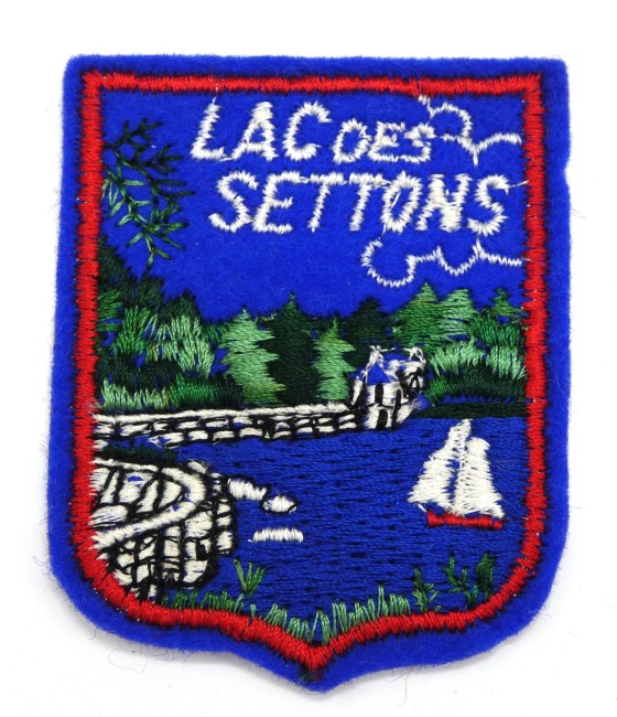 Ecusson brodé Lac des Settons