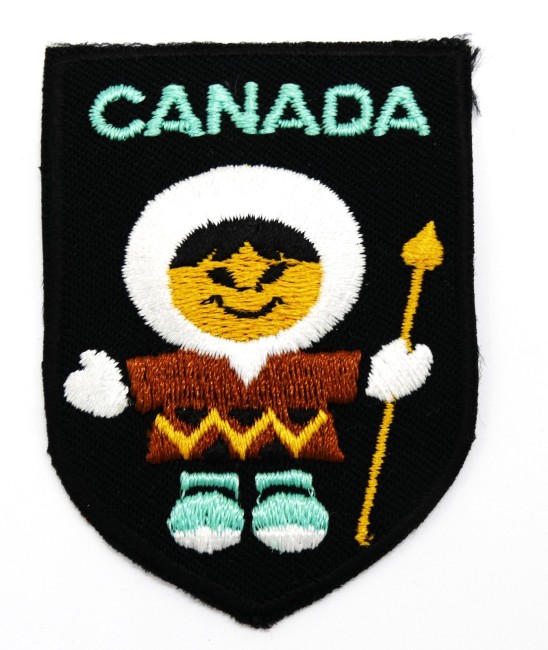 Ecusson brodé Canada à coudre 