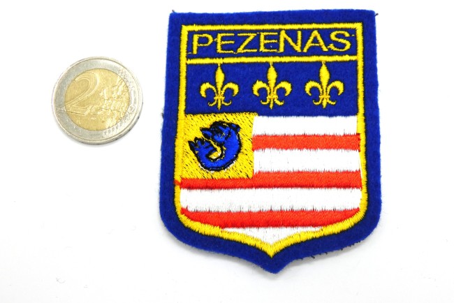 Ecusson brodé ville PEZENAS