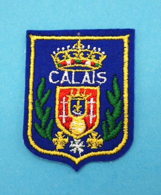 Ecusson brodé ville CALAIS 