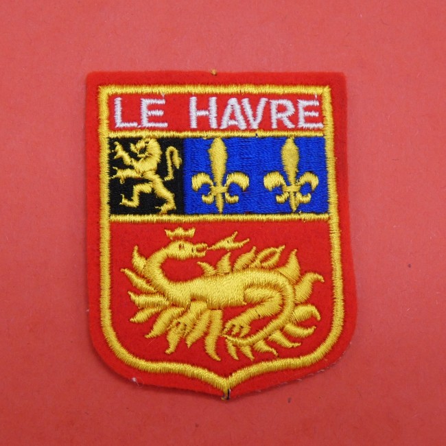 P1090950 Ecusson brodé ville LE HAVRE