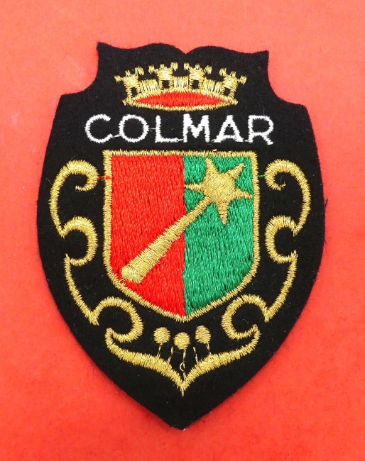 Ecusson collection ville brodé Colmar 