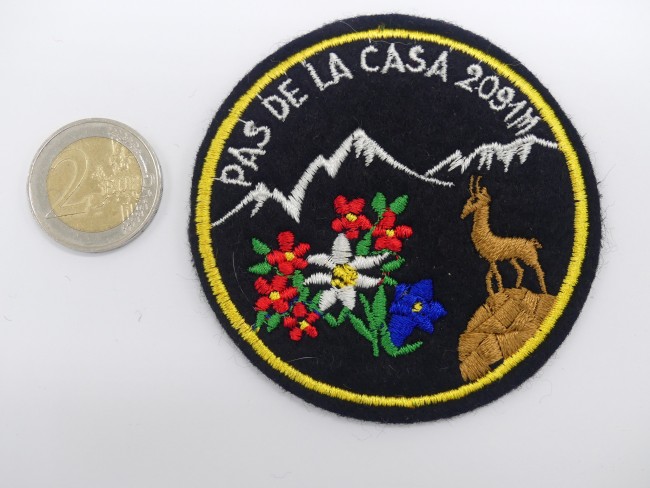 P1260132 Ecusson brodé Pas de la Casa