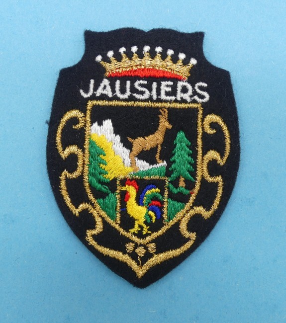Ecusson brodé ville Jausiers