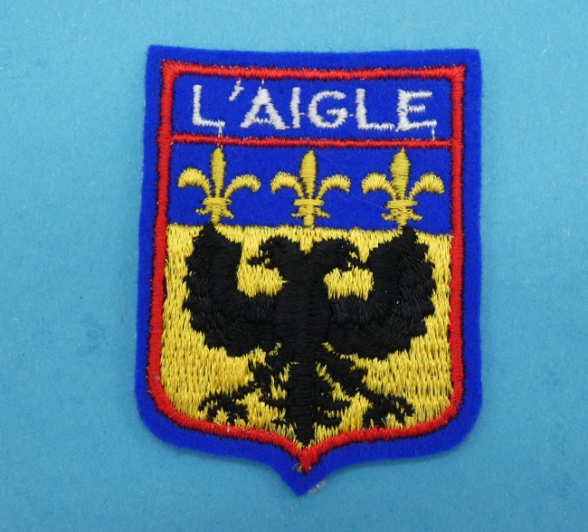Ecusson brodé ville L'AIGLE