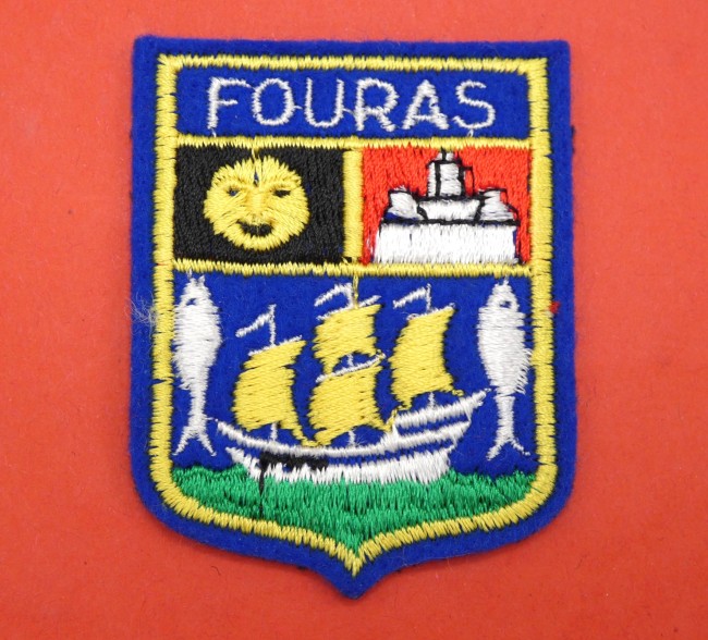 Ecusson brodé ville FOURAS 