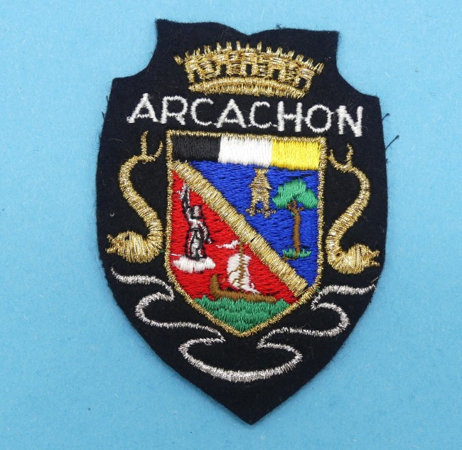Ecusson brodé ville Arcachon 