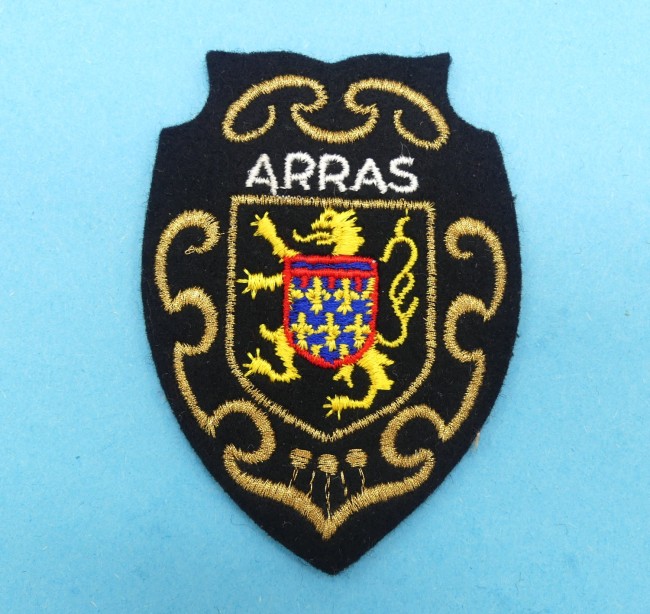 Ecusson brodé ville Arras 