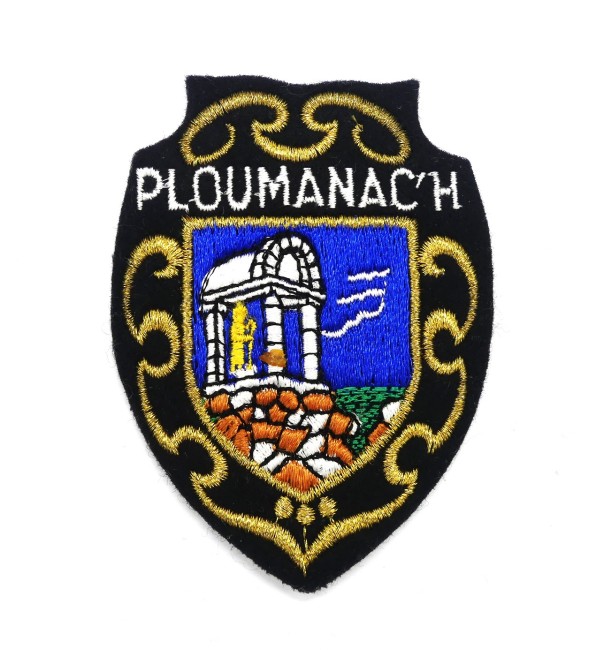 Ecusson meresse  brodé ville Ploumanac'h 
