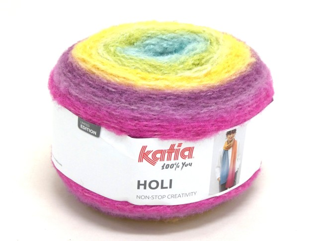 P1050781 Une pelote 200 gr Fil à tricoetr KATIA HOLI C 506