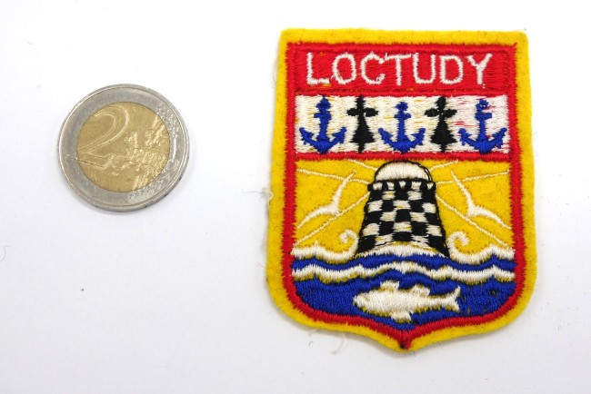 Ecusson brodé ville Loctudy