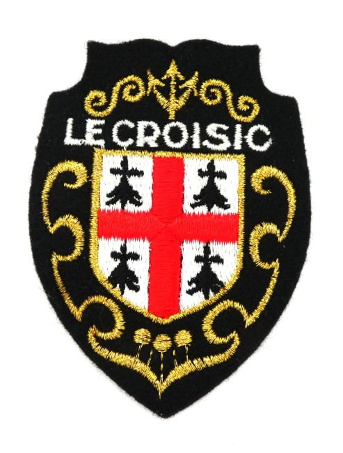 Ecusson brodé ville Le Croisic 