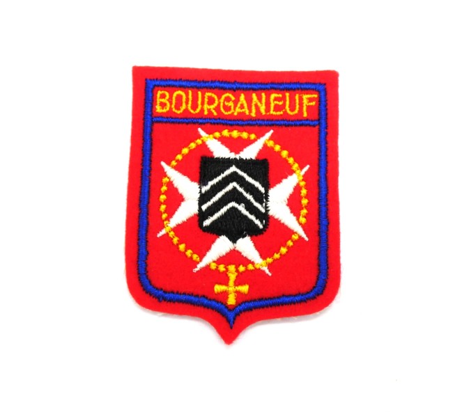 Ecusson brodé ville BOURGANEUF