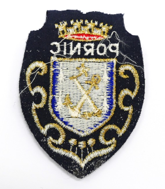 Ecusson brodé ville Pornic 