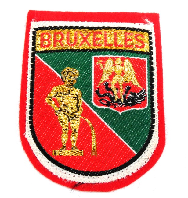 Ecusson brodé pays Bruxelles 