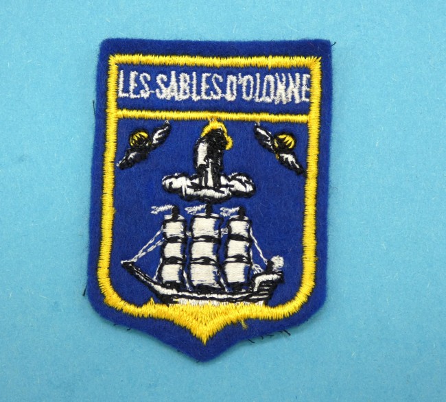 Ecusson brodé Les Sables D 'Olonne
