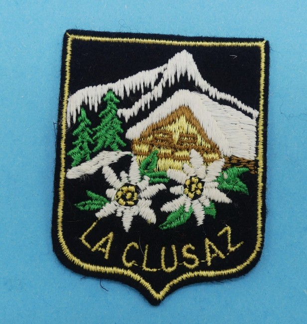 Ecusson collection brodé La clusaz