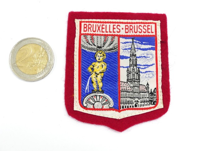 Ecusson brodé ville Bruxelles - Brussel 