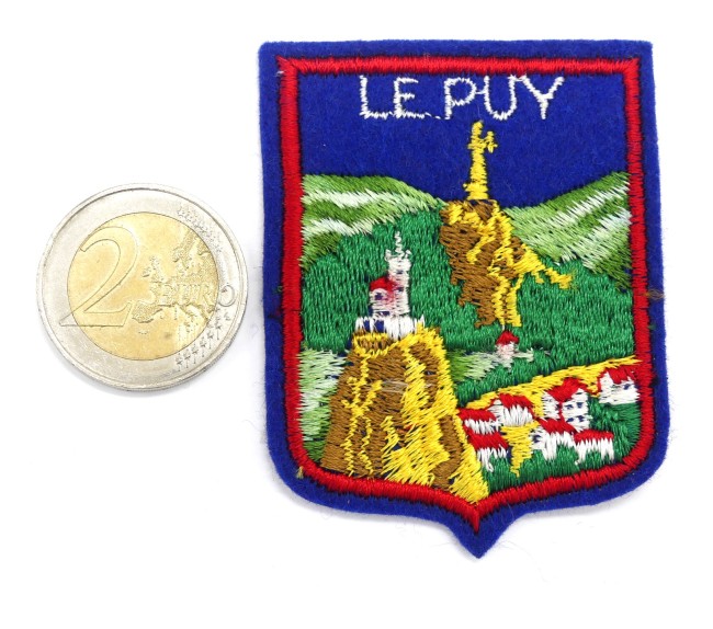 Ecusson brodé ville Le Puy 