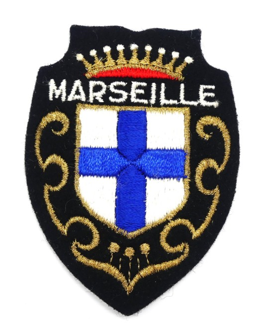 Ecusson brodé méresse Marseille 