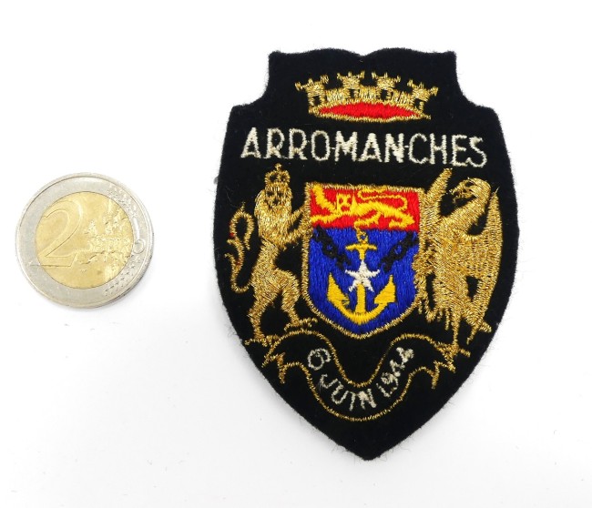 Ecusson brodé ville Cherbourg 