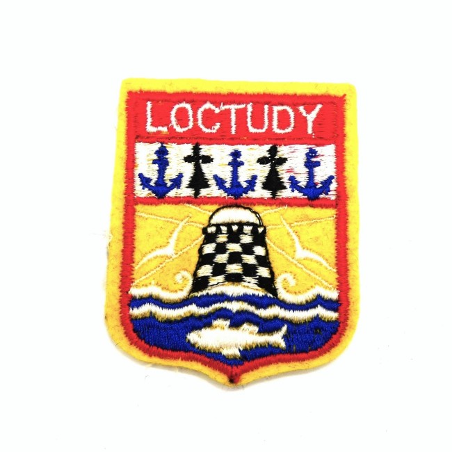 Ecusson brodé ville Loctudy