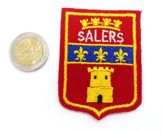 Ecusson brodé ville SALERS 