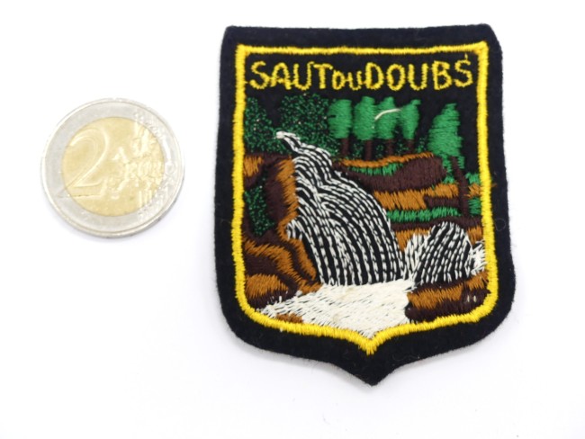 Ecusson brodé Saut du Doubs