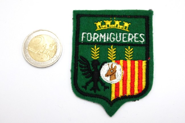 Ecusson brodé ville FORMIGUERES