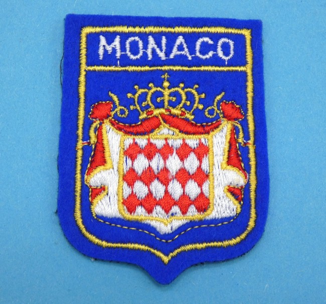 Ecusson brodé ville Monaco