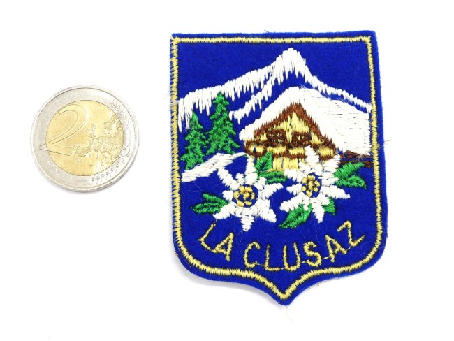 Ecusson brodé collection La clusaz
