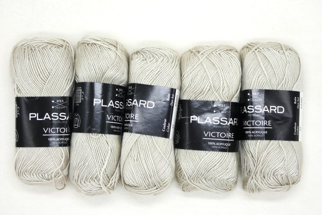 Fil à tricoter Plassard Victoire 27 beige