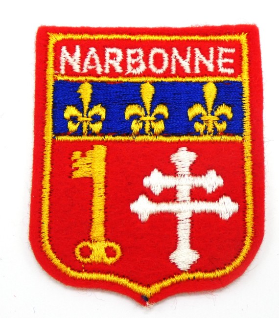 P1100005 Ecusson brodé ville Narbonne
