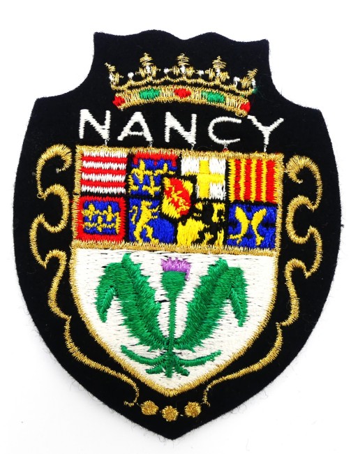 Ecusson brodé ville Nancy ( occasion)