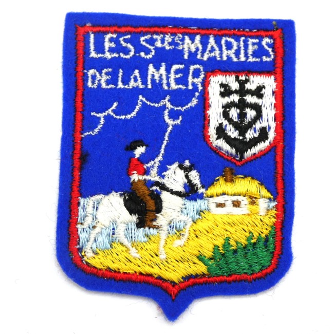 Ecusson brodé Les Saintes Maries de la Mer 