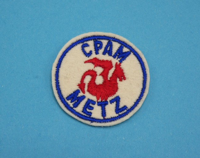 Ecusson brodé ville CPAM METZ