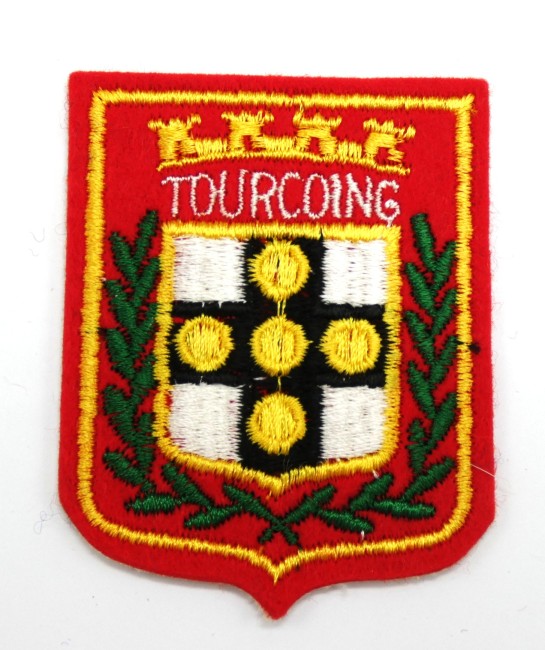 Ecusson brodé ville Tourcoing